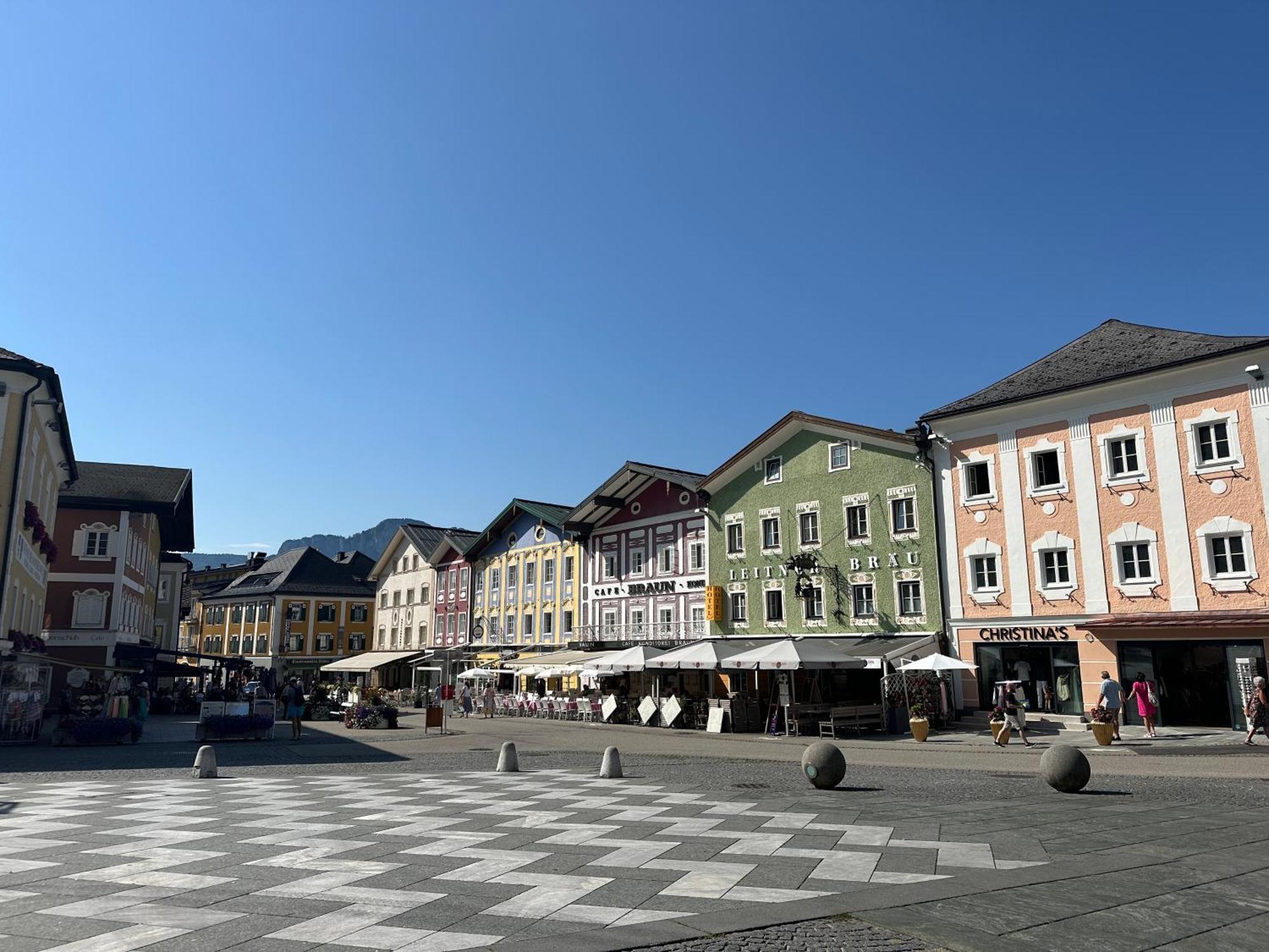 17Er Apartment Mit Sauna Und Privater Garage Мондзее Экстерьер фото